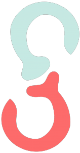 SYNAPSE S Logo designed as an axodendritic synapse.